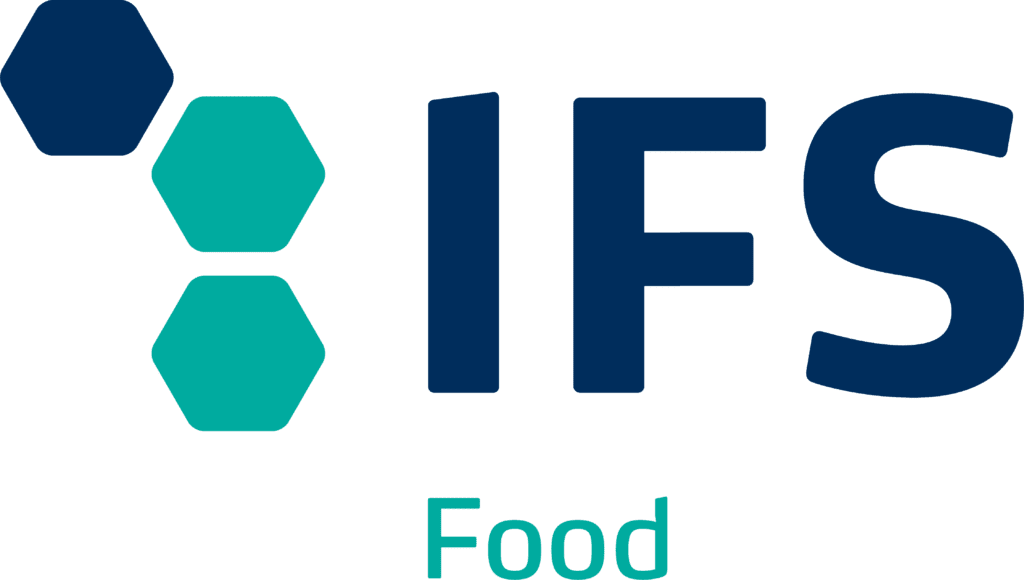 IFS Food certifikat, logo kolor.